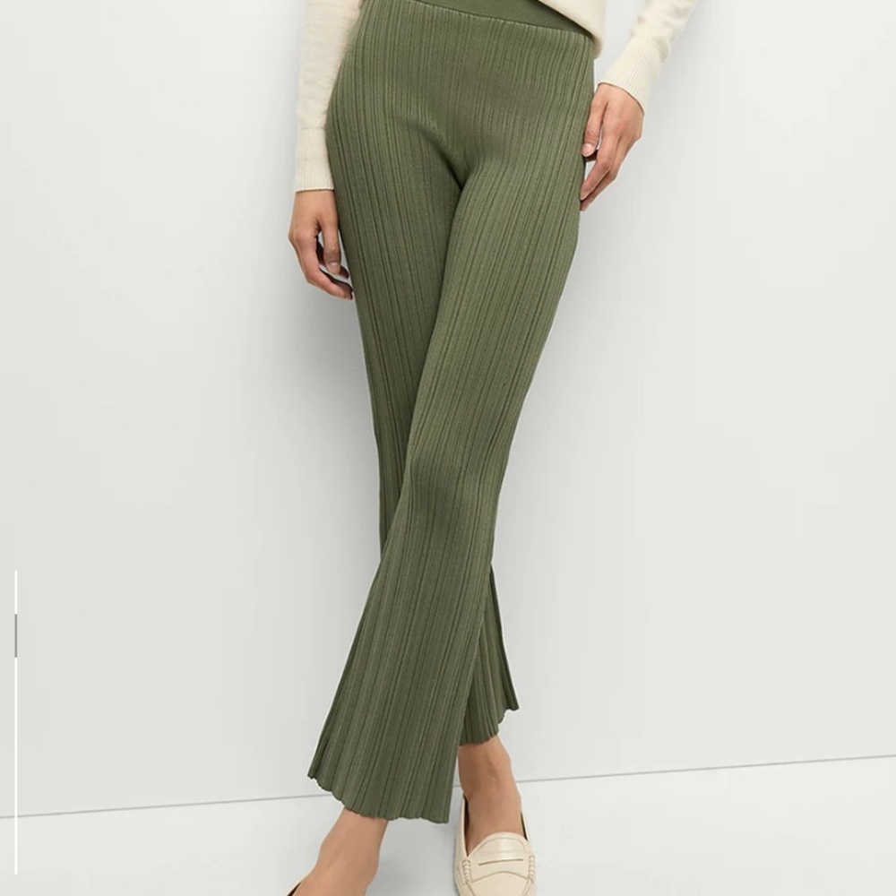 Veronica Beard Massaro rib knit Pants M - Picture 3 of 4